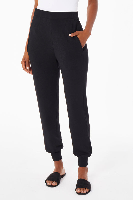 Easy-Care Knit Jogger Pant | Ming Wang
